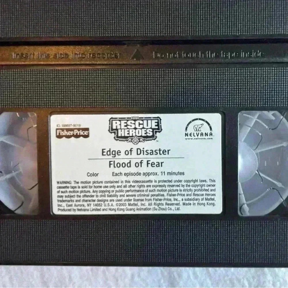 Vintage Fisher Price Rescue Heroes vhs lot of 2 - Picture 7 of 9